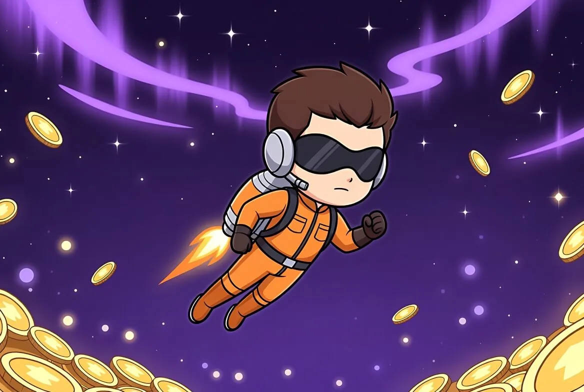 Tela do Lucky Jet — predictor e sinais não preveem a próxima rodada